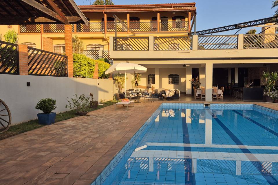Área externa piscina