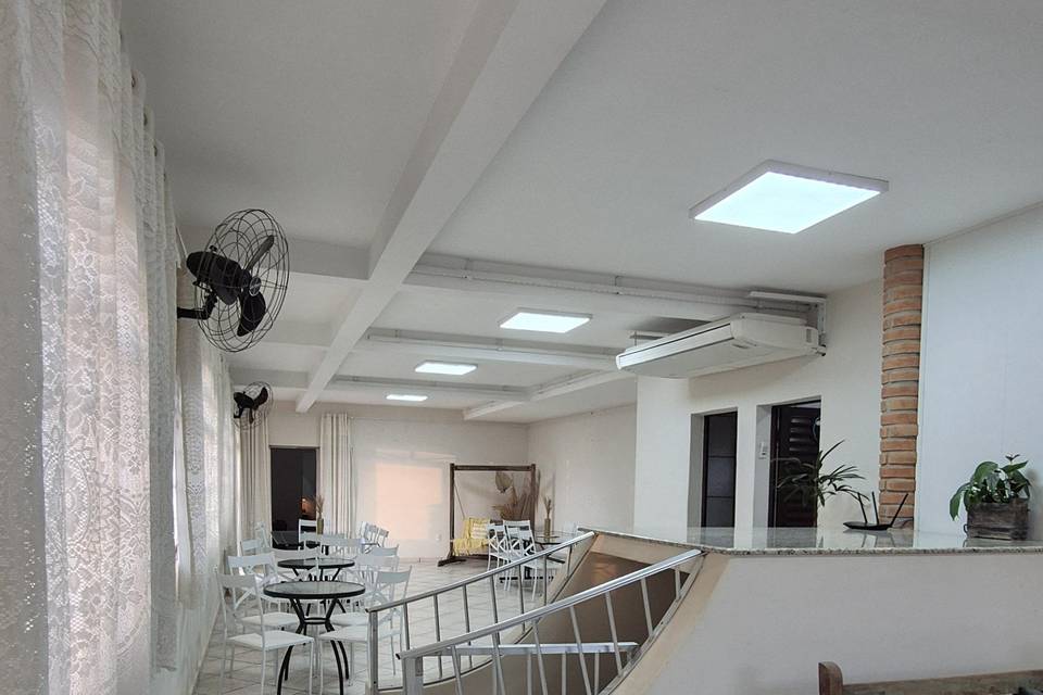 Sala integrada salão