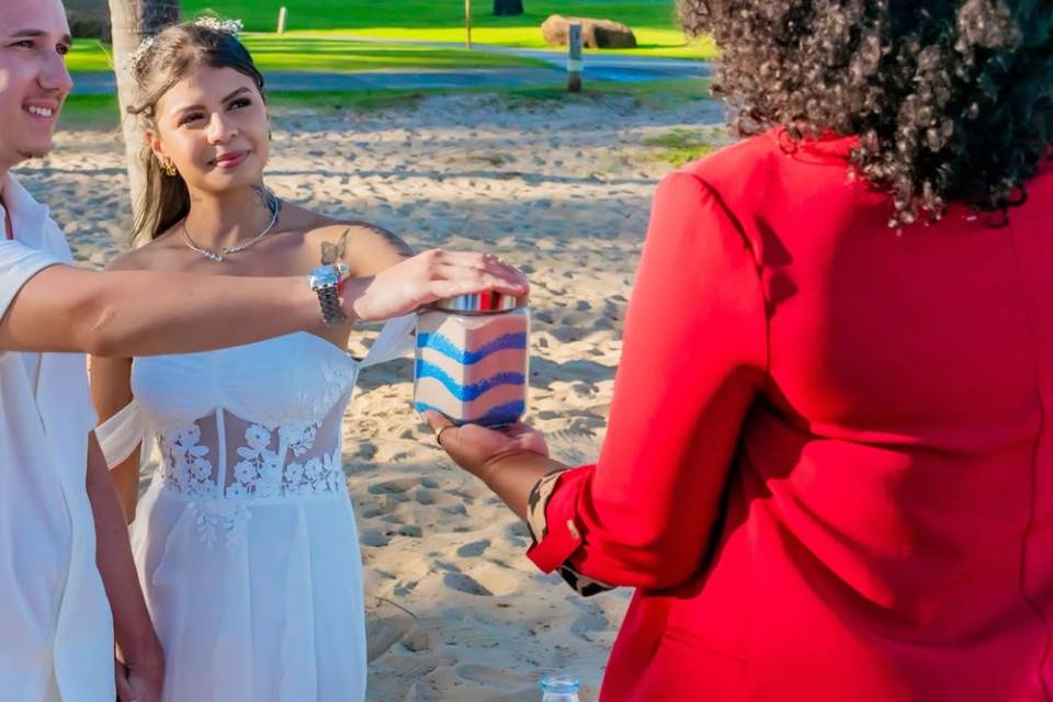 Amor na praia