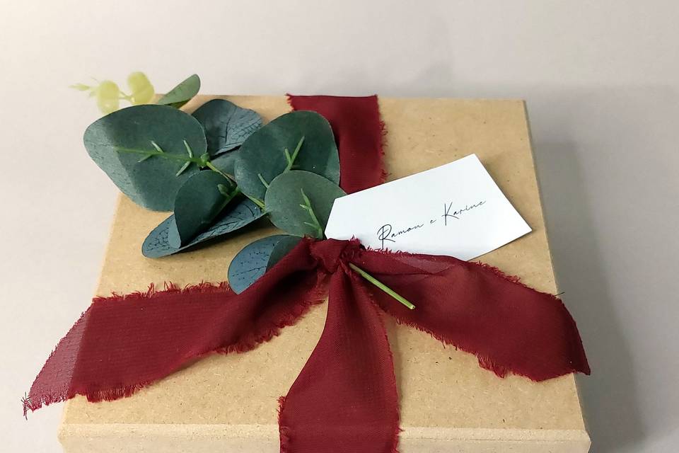 Caixa personalizada MDF