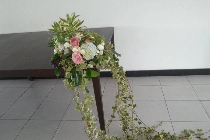 Decoração com flores