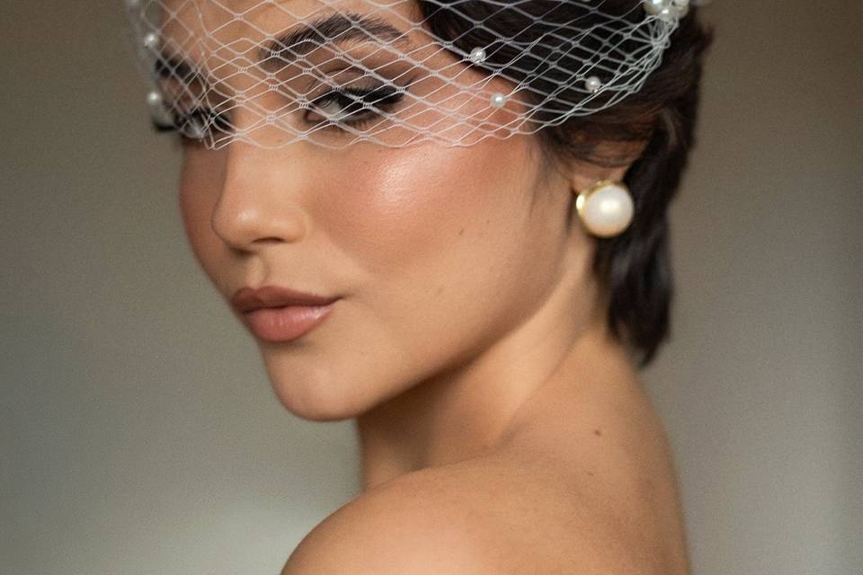 A beleza da noiva