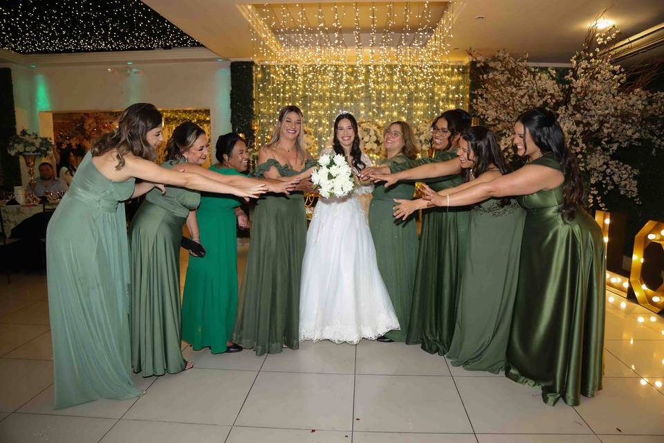 Fotos com padrinhos/madrinhas