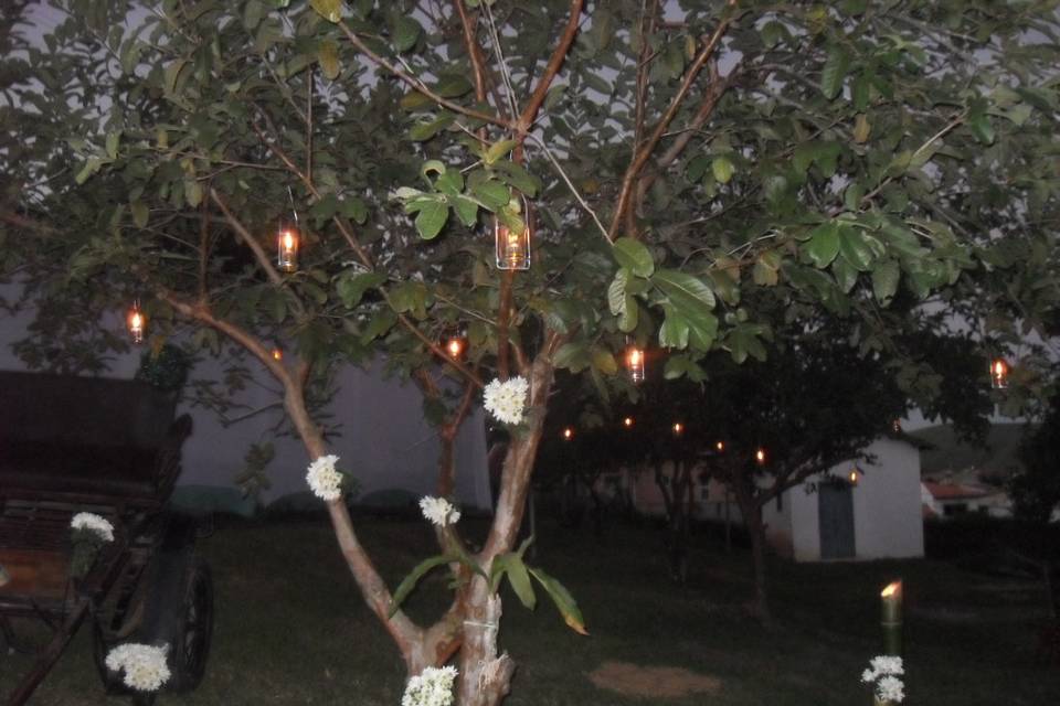 Decoração casamento ar livre