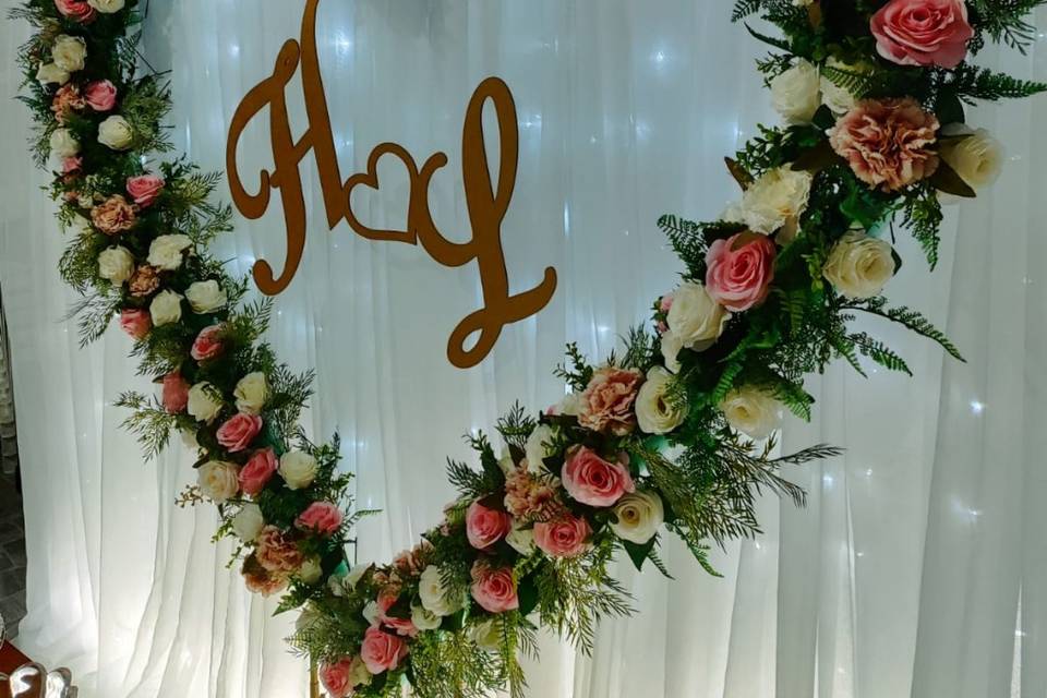 Arco em coração