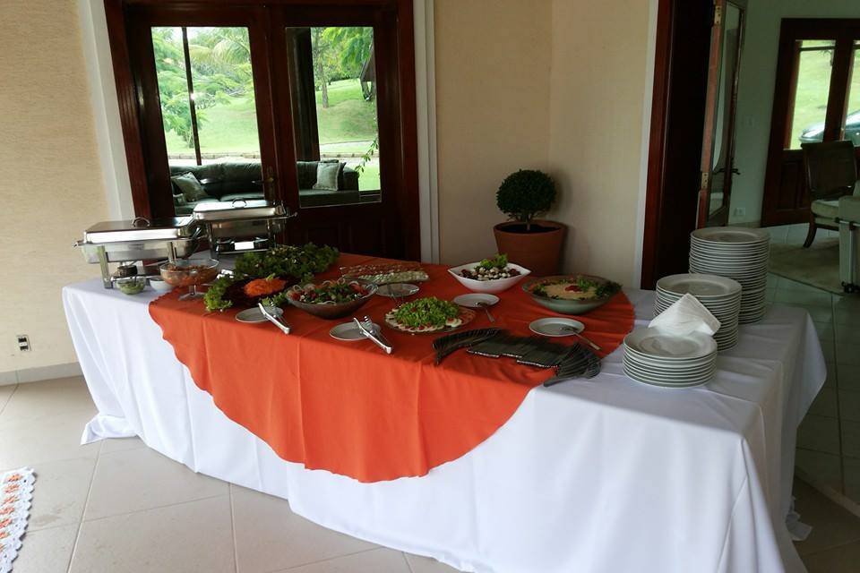 Buffet montado