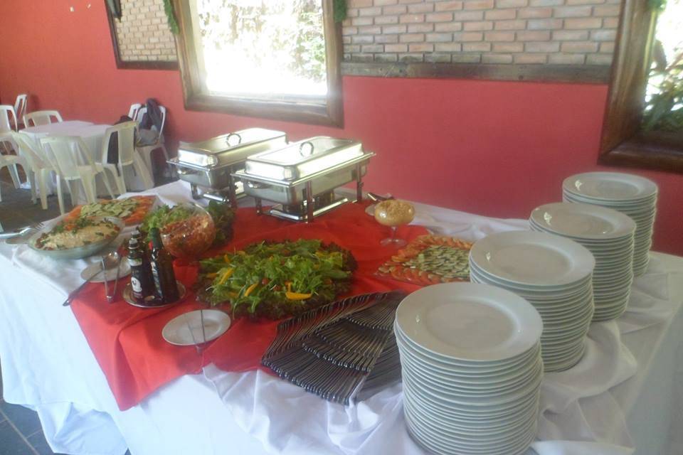 Mesa almoço