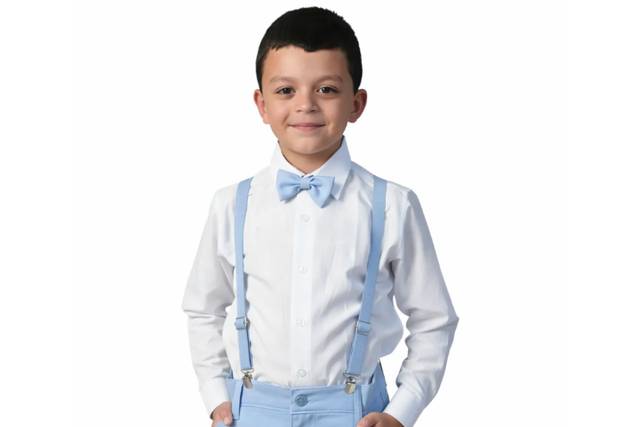 Conjunto Pajem Azul Bebê