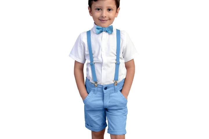 Conjunto Pajem Azul Bebê