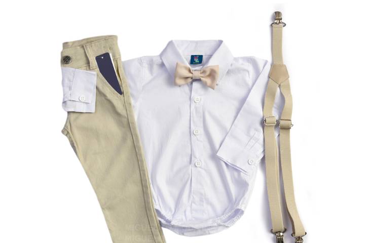 Conjunto Pajem Bege