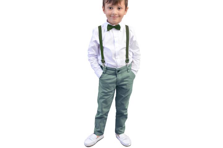 Conjunto Pajem Verde Oliva