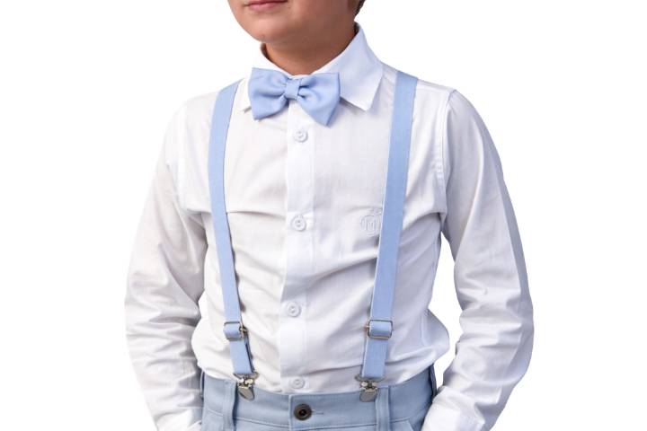 Conjunto Pajem Azul Bebê