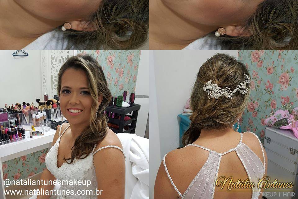 Maquiagem e Penteado Noiva