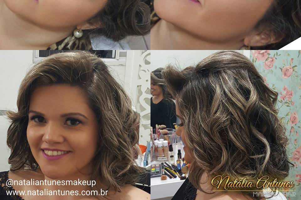 Maquiagem e Penteado