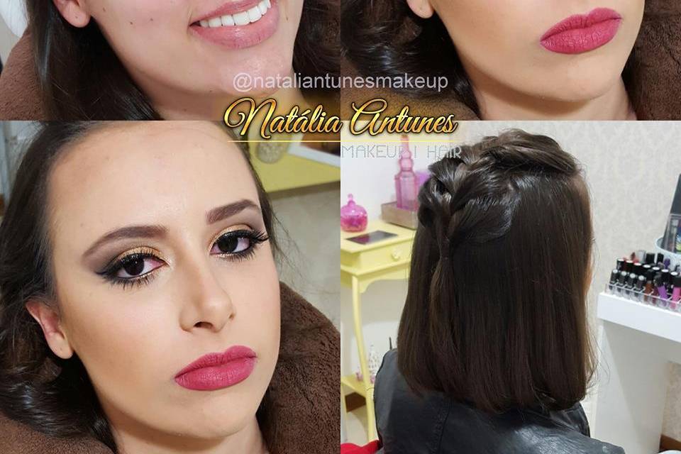 Maquiagem e Penteado Formanda