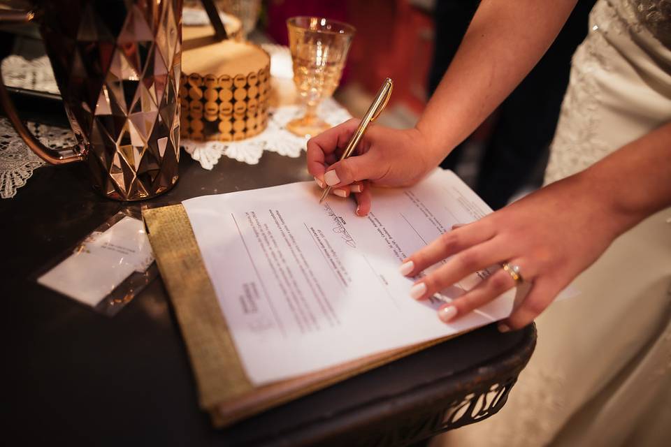 Noiva Assinatura Civil
