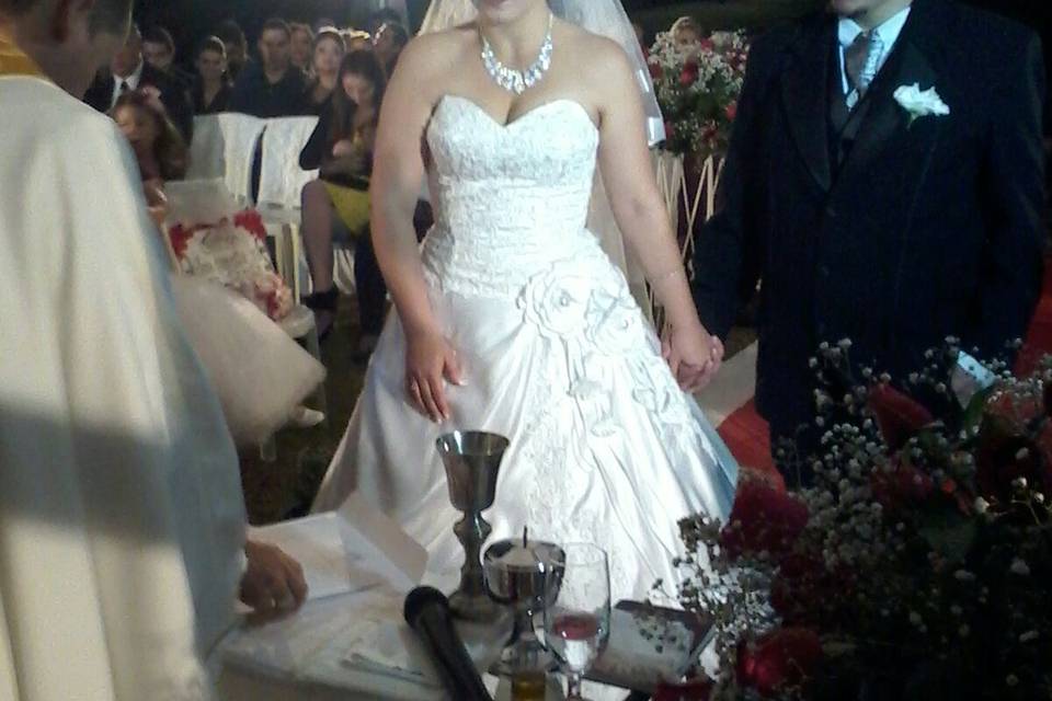 Casamento ao ar livre